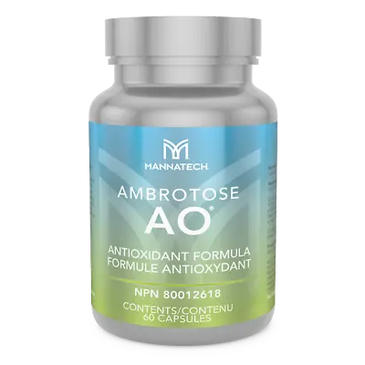 2 Bottles Mannatech Ambrotose AO 60 Caps Fights Toxins Stress Vitamin C E NEW • $129.95