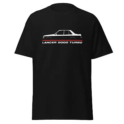 Premium T-shirt For Mitsubishi Lancer 2000 Turbo 1981-1987 Enthusiast Gift • $23.95