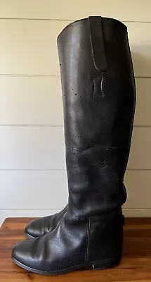 Sovereign Miller’s Black Leather English Riding Boots Equestrian Size 38.5 US 8 • $79.99