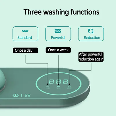 Ultrasonic Lens Cleaner Contact Lens Cleaning Machine Sonic Washing Case USB Cha • $74.99