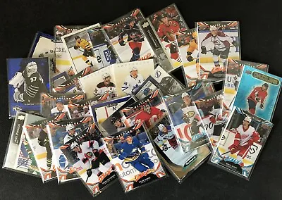50 Card Hockey Lot W Rookies Inserts Base & JERSEY Or AUTO CARD Pick Your TEAM • $7.99