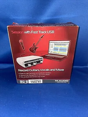 M Audio Session With Fast Track USB PN:MP02-00346 • $46.80