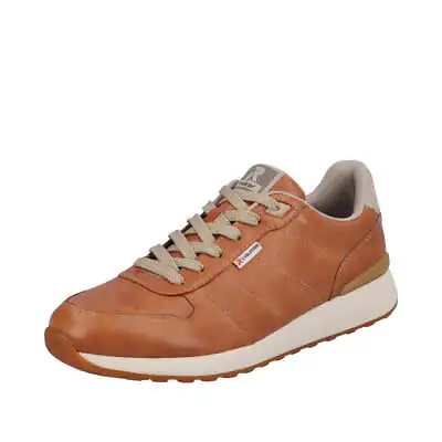 RIEKER MENS 07605-22 ODEON R-Evolution Tan Leather Lace-Up Shoe • £95