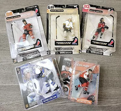 McFarlane Toys NHL Series 1 And 2 Lot Of 5 Jagr LeClair Pronger Lindros New • $74.95