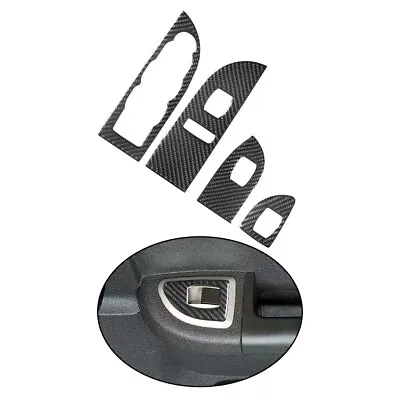 For Corvette Silverado 07-13 Frame Front Door Type-C2 Trim Sticker Carbon Fiber • $25.28