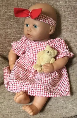 Dolls' Clothes - Dress & Pants For 18 /45cm Baby Dolls  (fits Baby Annabell) • £7.25
