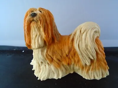 £27.50 • Buy Llasa Apso Dog Gift Ornament Model Sculpture Figure WITH CERTIFICATE New