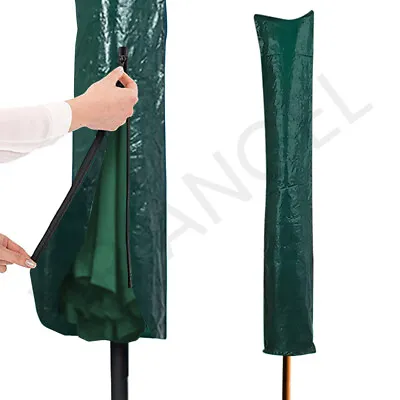 £3.79 • Buy Parasol Large Waterproof Garden Furniture Patio Parasol/Umbrella Cover Green