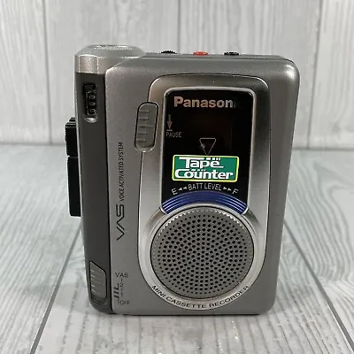 Panasonic RQ-L30 Mini Cassette Recorder Player Portable Voice Activated Parts • $19.99