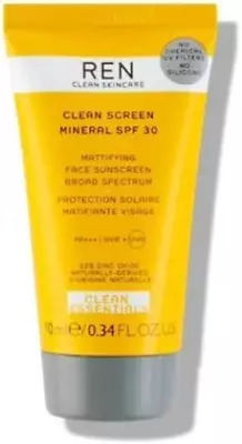 £11.41 • Buy REN Clean Skincare Clean Screen Mineral Mattifying Face Sunscreen | SPF 30 | For