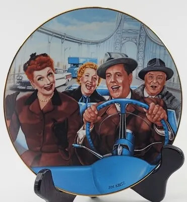 I Love Lucy Plate Collection  California Here We Come   Lucille Ball Hamilton • $24.99