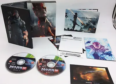 Mass Effect 3 Steelbook Edition Microsoft Xbox 360 PAL Game • $19