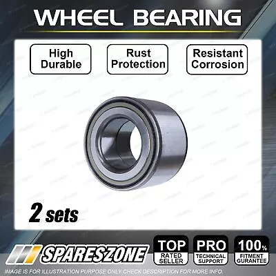 2 X Front Wheel Bearing For Ford Everest UA Ranger PX 2.0 2.2L 3.2L Bearing Only • $229.95