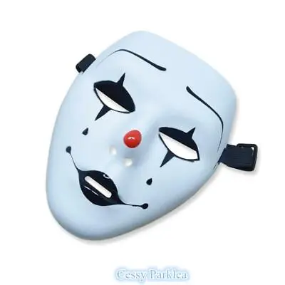 SN-D8-2 Unisex Mime Costume French Artist Clown Circus Funny Masquerade Mask • $8.95