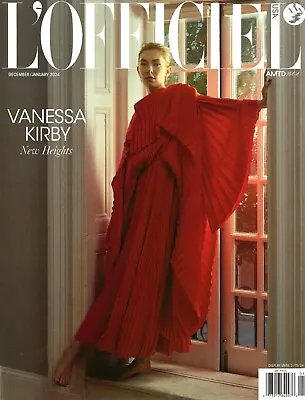 L'officiel Usa Magazine Usa - December 2023 / January 2024 - Vanessa Kirby • $15.99