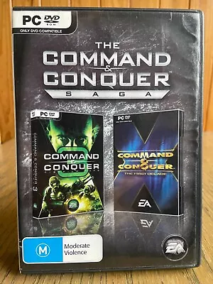 THE COMMAND & CONQUER SAGA - Missing First Decade Discs -(M) PC DVD ROM • $15