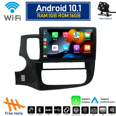 Car GPS Navi Radio Stereo Carplay For Mitsubishi Outlander XL 2012-18 Android 10 • $164.97