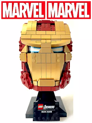 Lego Marvel 76165 Iron Man Helmet * 100% + Instructions * Retired • $60.99
