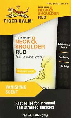 TIGER BALM NECK & SHOULDER RUB 1.76 Oz. • $12.92