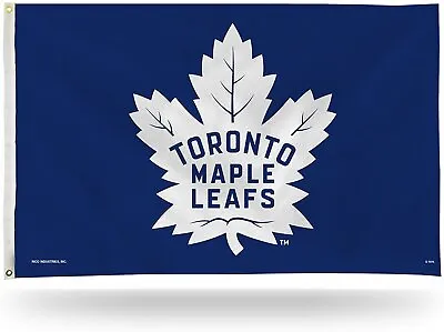 Toronto Maple Leafs 3-Foot By 5-Foot Single Sided Banner Flag With Grommets • $29.99
