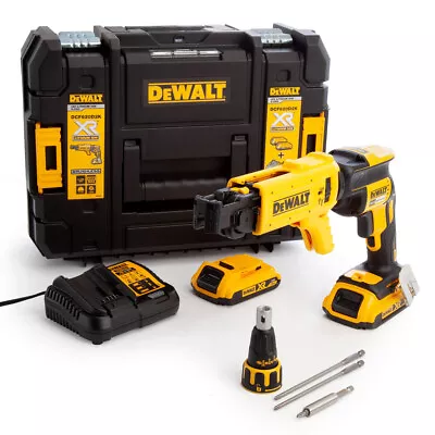 £265.05 • Buy Dewalt DCF620D2K 18V Brushless Drywall Collated Screwdriver (2 X 2.0Ah Batteries
