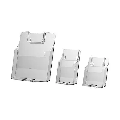Wall Mounted Leaflet Holder A4 A5 1/3 A4(DL) Pack Of 5 Wall Mounted Dispensers • £19.50