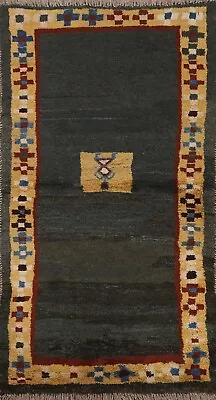 $298.84 • Buy Nomadic Gabbeh Geometric Rug 3x6 Hand-knotted Wool 