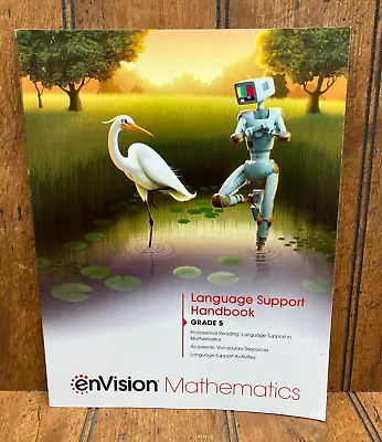 EnVision Mathematics - Grade 5 - Language Support Handbook - Savvas - New • $15