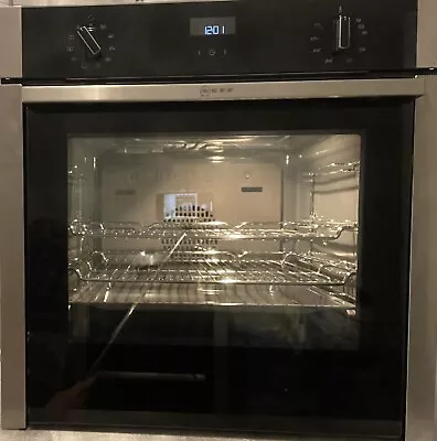 £399.99 • Buy Neff Single Slide And Hide Oven B3ACE4HN0B/52 Refurbished And PAT Tested