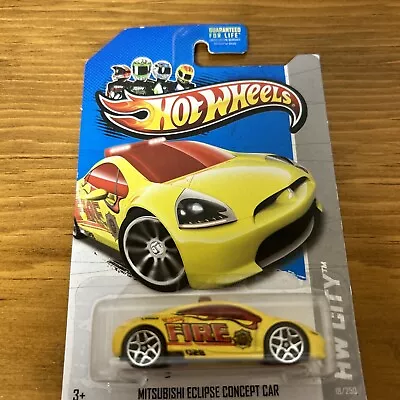 2013 Hot Wheels HW City Mitsubishi Eclipse Concept Car #18 • $4