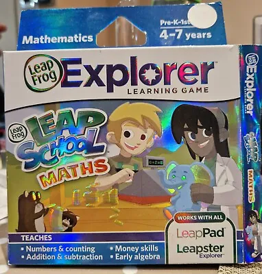 Leap Frog Explorer Learning Game Leap School Maths • £6.99