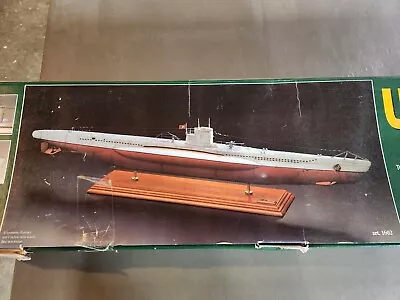Amati 1:72 Scale WWII German U-Boat 47 Type VIIB-1936 Resin Submarine Model Kit • $79