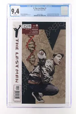 Y: The Last Man #1 - D.C./Vertigo Comics 2002 CGC 9.4 1st Appearance Of Yorick + • $119