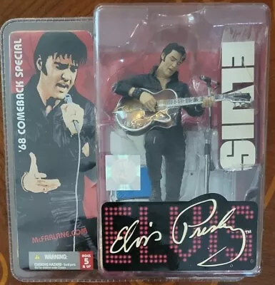 Elvis Presley Mcfarlane Figure 1968 Comeback Special - New In Package - 2004 • $49.95
