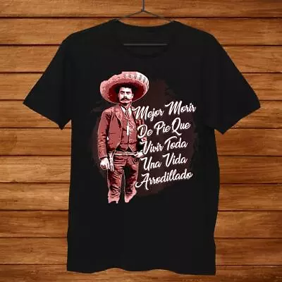 Emiliano Zapata Mexican Revolution General Hero T-shirt Size S-5XL • $19.99