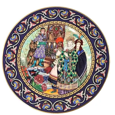 Villeroy & Boch Heinrich Plate Russian Fairy Tales The Wedding Of Larevna Elena • $30