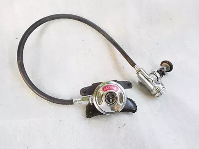 EARLY 1960's U.S. DIVERS  CALYPSO SINGLE HOSE REGULATOR - WORKS! • $65