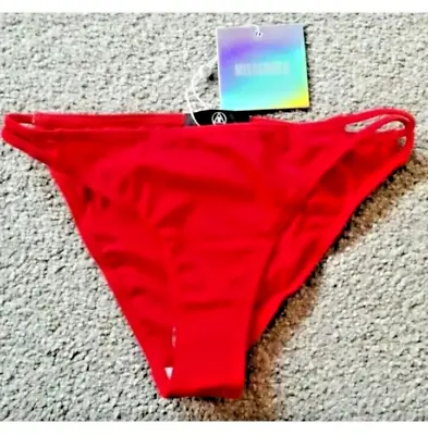 Wholesale Job Lot Closing Down Sale Miss Guided Red Bikini Bottoms 50 Items • £37.99