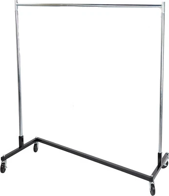  Z-Truck Clothing Clothes Rack Rolling Casters 63  X 24  X 68  Single Rail • $70.65