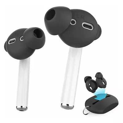 $4.30 • Buy Silicone Ear Hook For Apple AirPods Ear Tips + Case Earpod Cover Earbuds