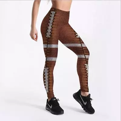 Fashion Woman Legging Rugby Cosplay Printed Legging S-2XL Elastic Legging • $11.38