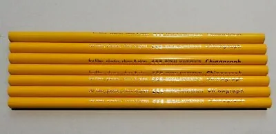 £7 • Buy Job Lot Of 7 Yellow Royal Sovereign Chinagraph Pencils For Glass Ceramic Plastic
