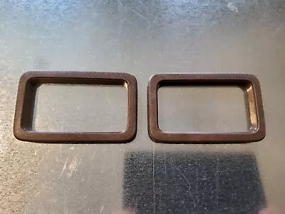 Volvo 240 Brown Interior Door Handle Trim Bezel Set Of 2 Early Style • $21.95