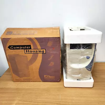 Vintage AOPEN Computer ATX Tower Case Mid PC RETRO GAMING LIKE NEW IN BOX • $399.95