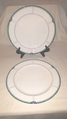 Mikasa Emerald Cove 12 -1/8  Chop Plates Qty 2 Available EUC - Made In Japan • $34.99