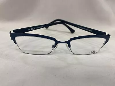 OGI EYEGLASSES FRAME 4501/1421 52-19-140. Dark Navy • $22.87