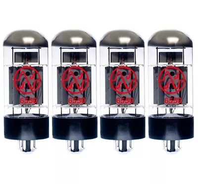 $261.90 • Buy New 4x 6550 JJ Electronic Valve Vacuum Power Tubes Factory Matched Quad