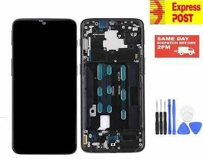 New Original Oneplus 6t A6010 Lcd Amoled Display+touch Screen Digitizer Frame • $129.95