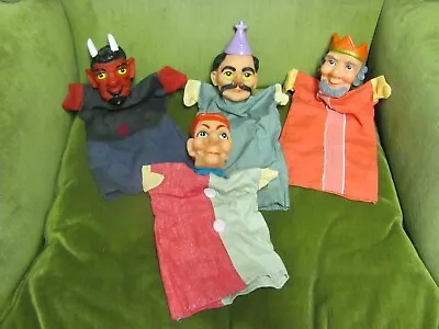 Vintage Lot Of German Hand Puppets - 1970's Era • $29.95