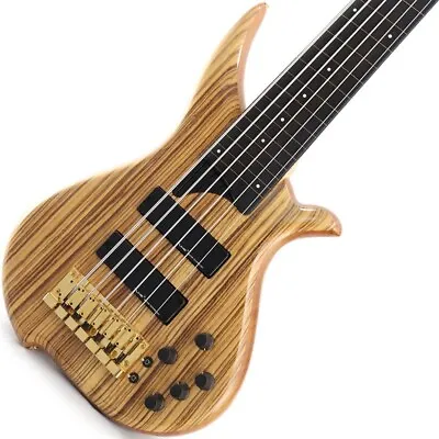 Electric Bass Guitar TUNE TWB-6 Soft Case 6 String Fretless Right-Handed USED • $1813.52